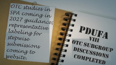 US FDA Commits In PDUFA Meetings To Help OTC Industry On Special Protocols, Stepwise Labeling