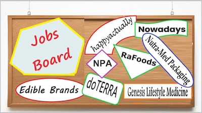 US Consumer Health Industry Hires: Edible Brands, Happyactually, Nowadays, RäFoods, DoTerra, More