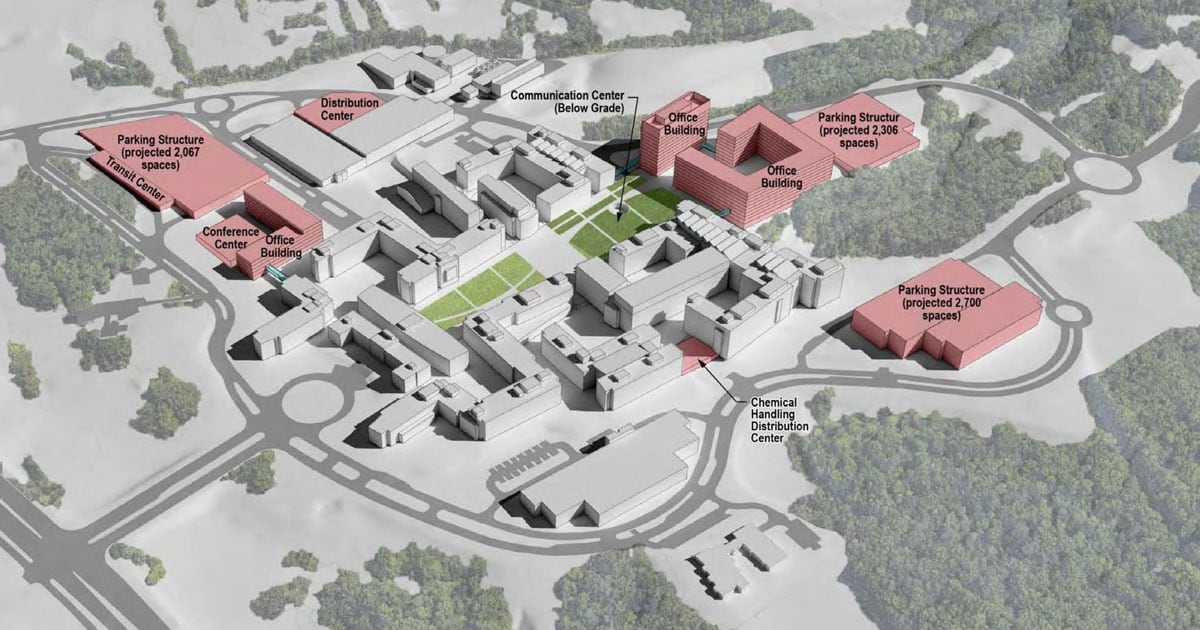 Fda Map FDA Towers At White Oak? High-Rises Could Help Solve Space Problems
