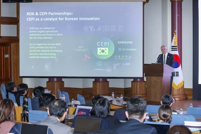 CEPI, Korea Discuss Future Of AI-Based Global Health Cooperation 