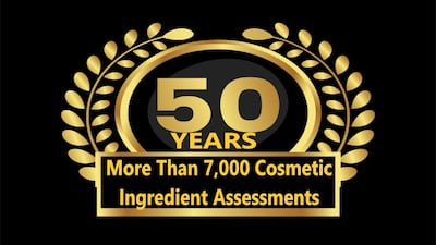 Cosmetic Ingredient Review Marks 50 Years Emphasizing Independence, Transparency 
