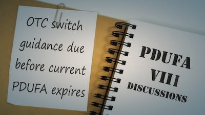 US OTC Drug Industry’s Input On PDUFA Reauthorization Emphasizes Switch NDA Output